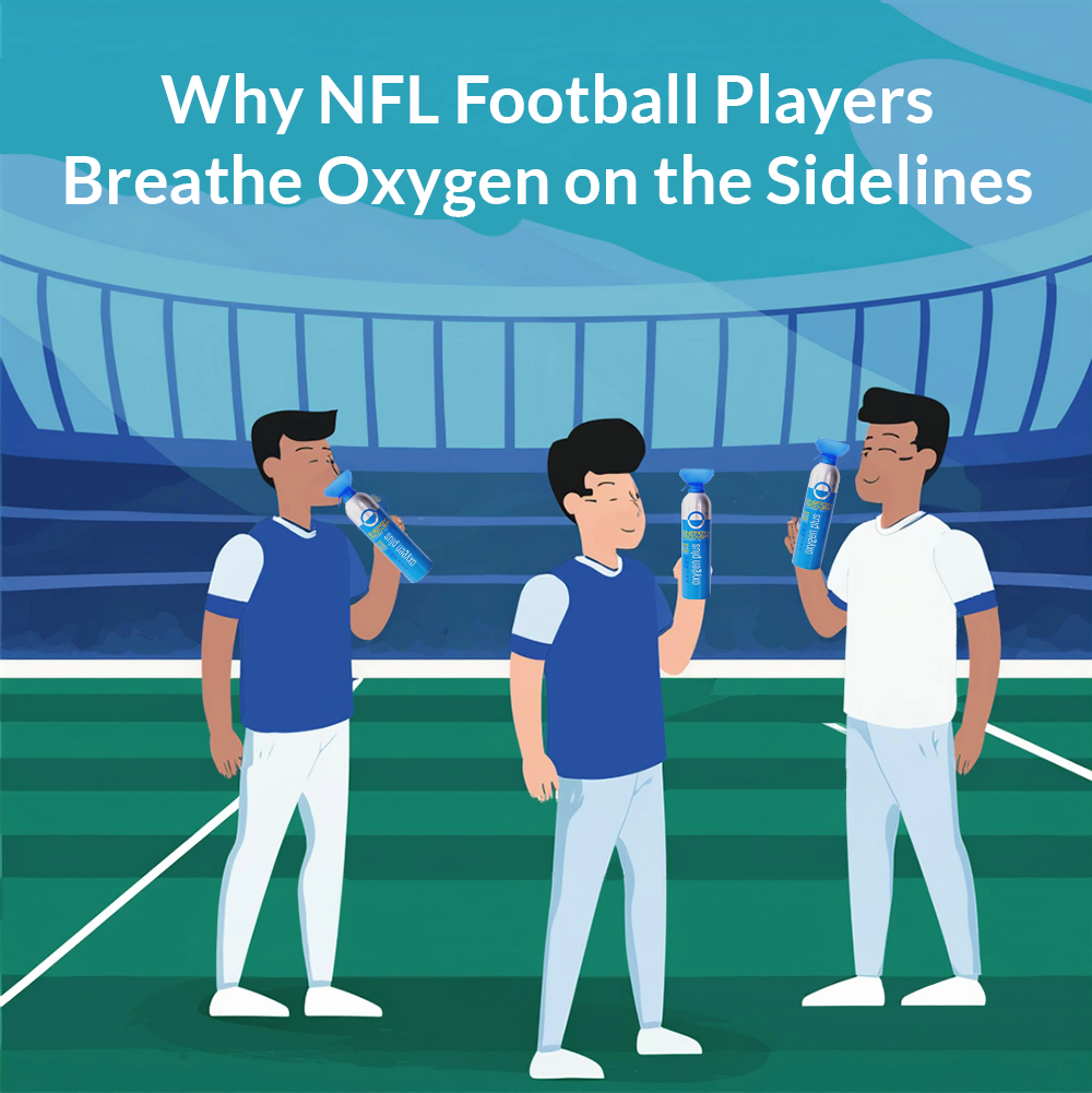Why NFL Football Players Breathe Oxygen on the Sidelines