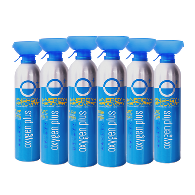 O+ canned oxygen biggi 6-pack