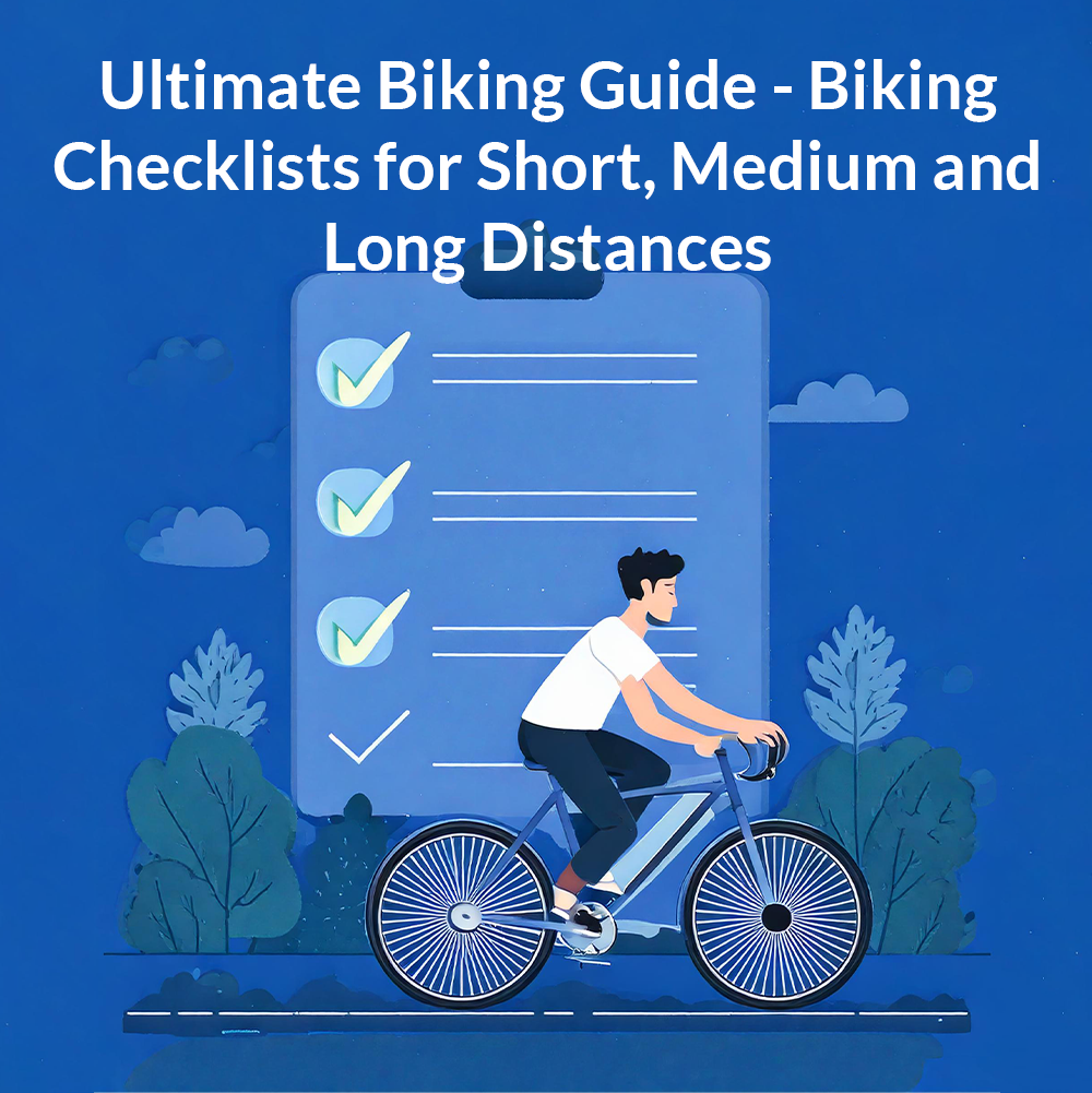 Ultimate Biking Guide - Biking Checklists for Short, Medium and Long Distances