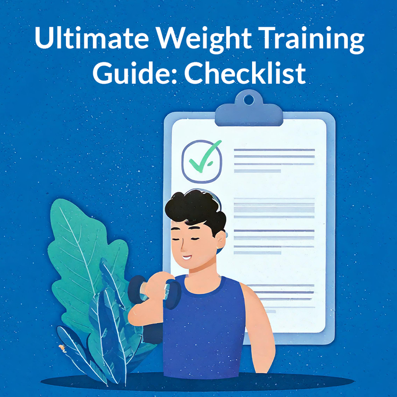 Weight Training Guide: Weight Lifting Checklist - Oxygen Plus