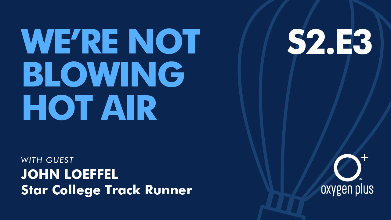 S2EP3 - Trailblazing College Track Star, John Loeffel, Goes the Distance & Against the Wind!