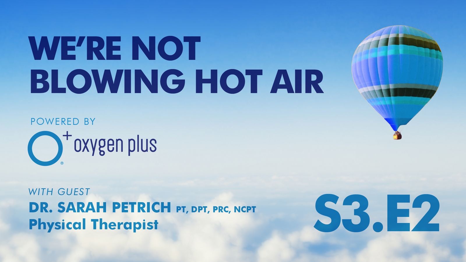 S3EP2 - Dr. Sarah Petrich: “You Best Breathe With Your Lungs!”