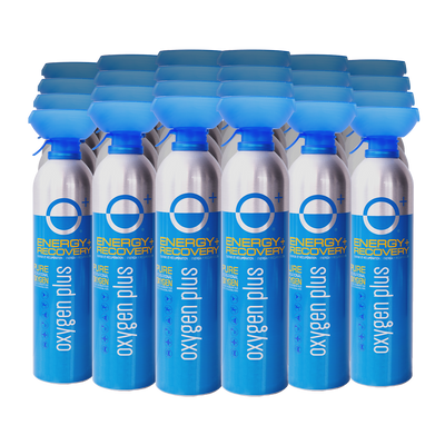 O+ Biggi – 24-Pack – 11 Liters, 220+ Breaths Per Canister