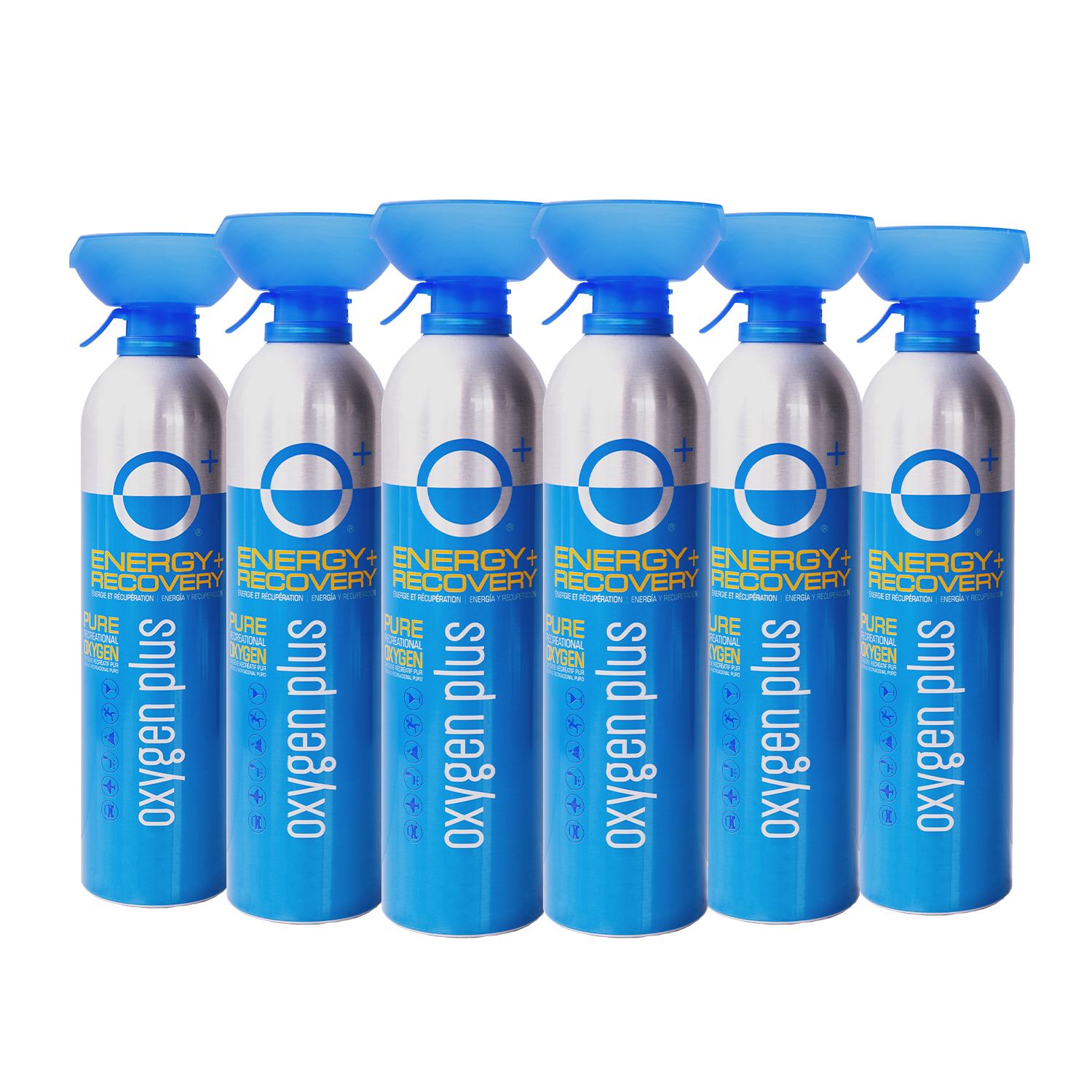 O+ Biggi – 6-pack – 11 Liters, 220+ Breaths Per Canister