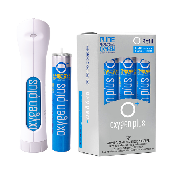 Oxygen Plus | O-Stick with Canned Oxygen Refills