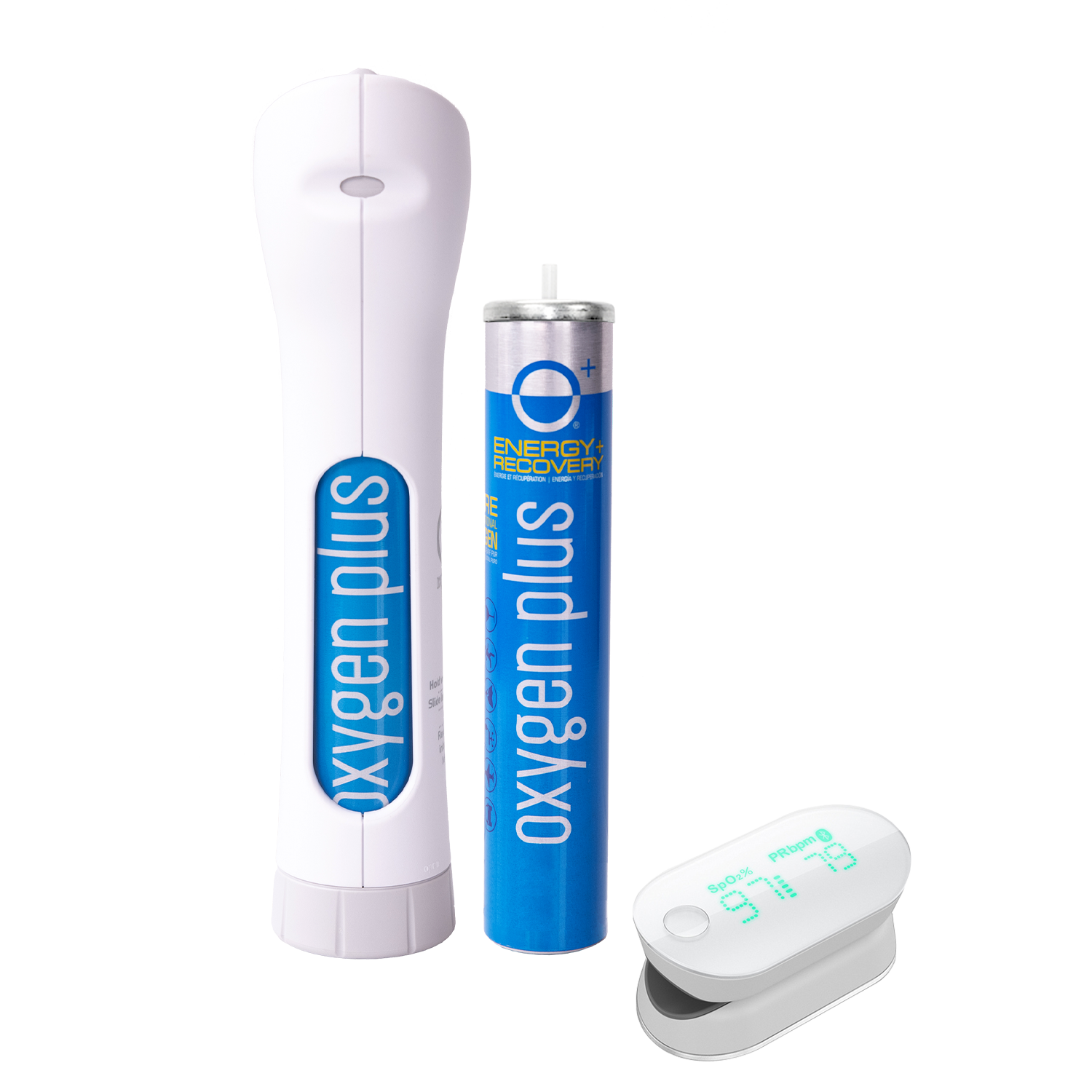 Oxygen Plus | O-Stick Canned Oxygen & iHealth Wireless Pulse Oximeter