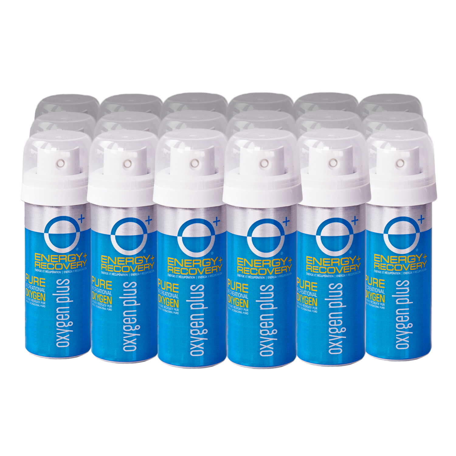 O+ Mini – 24-pack – 1.55 Liters, 24+ Breaths Per Canister