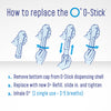 O+ Refill – 6-pack - Each 3.42 Litres, 50+ Breaths Per Canister